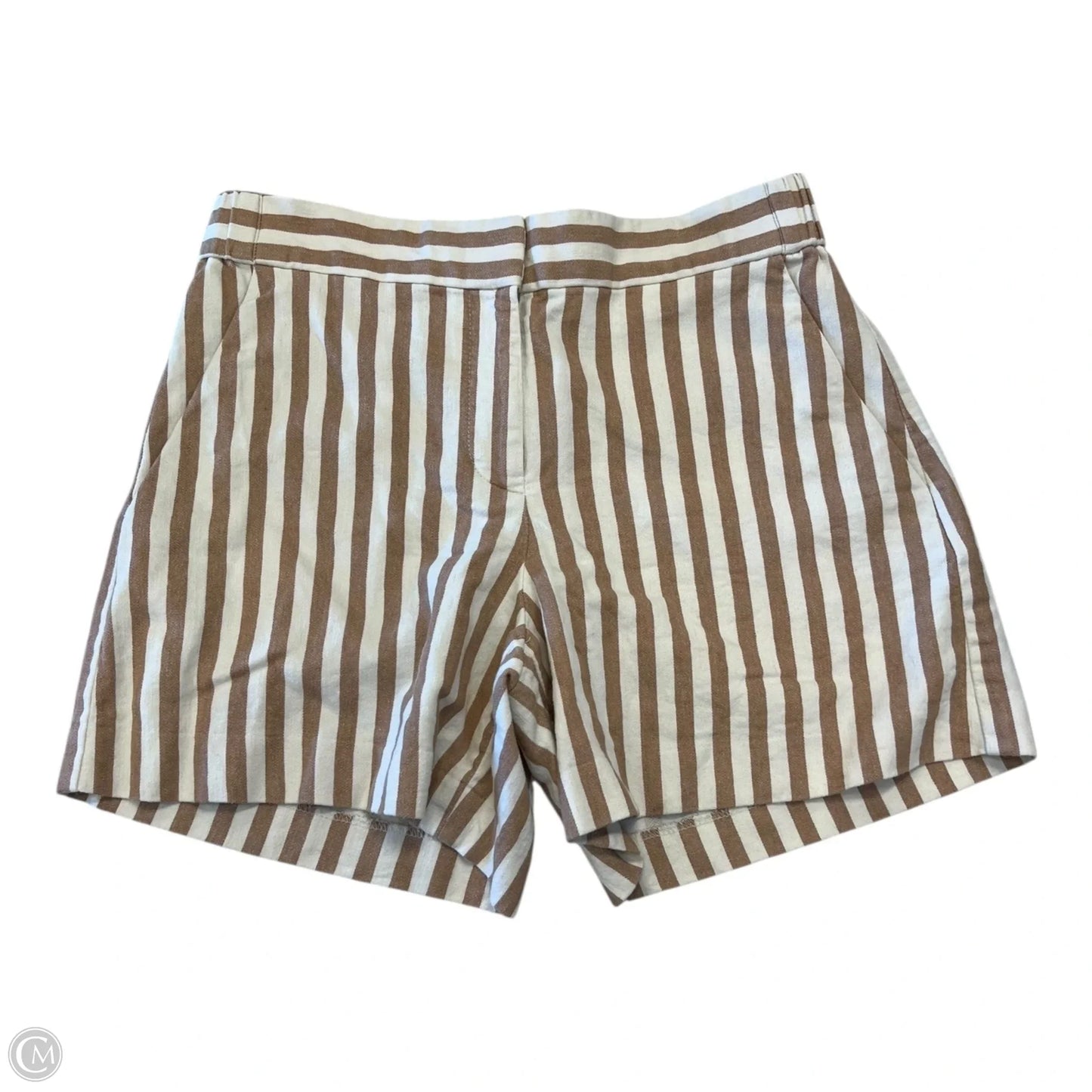 Shorts By Ann Taylor In Striped Pattern, Size: 2