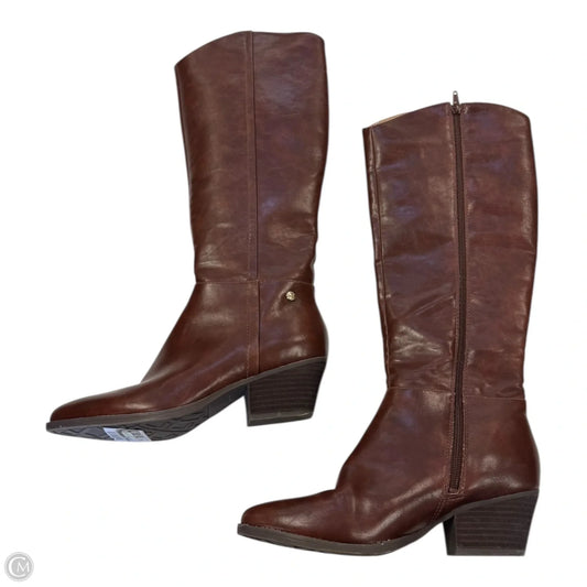 Boots Knee Heels By Life Stride In Tan, Size: 6.5