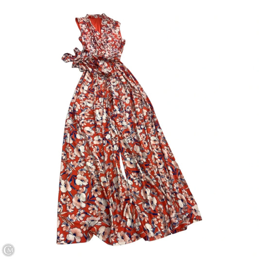 Jumpsuit By Tommy Hilfiger In Floral Print, Size: 8