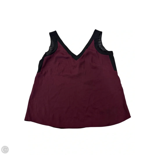 Top Short Sleeve By Anne Klein In Purple, Size: S