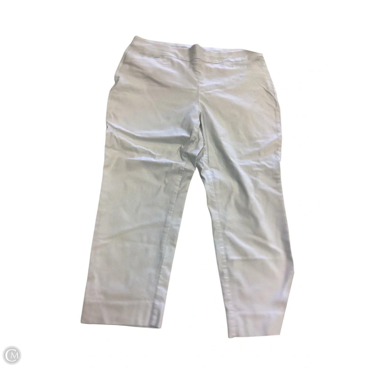 Capris By Chicos In White, Size: L