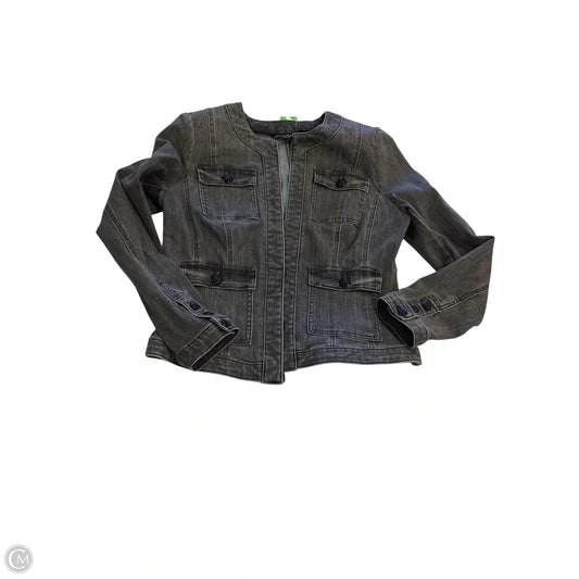 Jacket Denim By White House Black Market In Black, Size: S