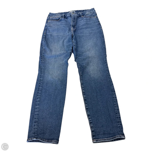 Jeans Cropped By Good American In Blue, Size: 16