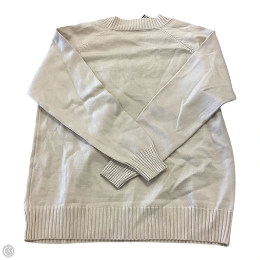 Sweater By Clothes Mentor In Tan, Size: S