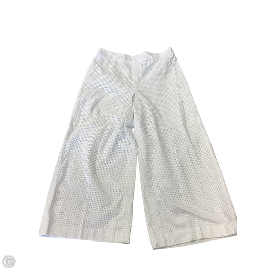 Pants Linen By Ann Taylor In White, Size: 6