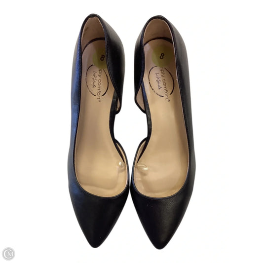 Shoes Heels Kitten By Life Stride In Black, Size: 8