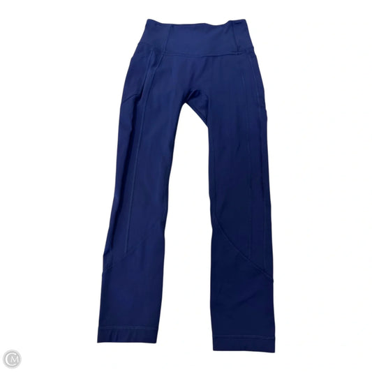 Athletic Leggings By Lululemon In Purple, Size: 4