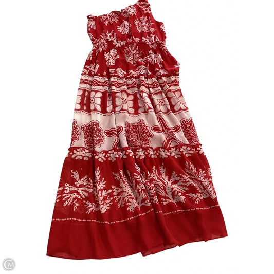 Dress Casual Maxi By Taylor In Red, Size: 14