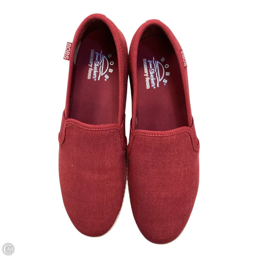 Shoes Flats By Skechers In Red, Size: 8.5