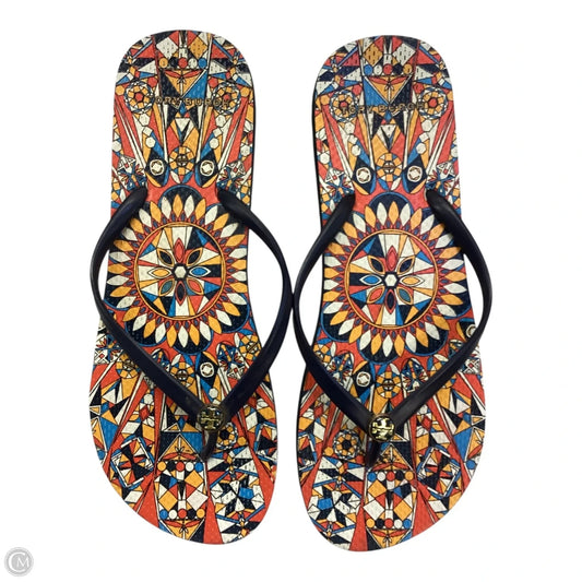 Shoes Designer By Tory Burch In Multi-colored, Size: 9