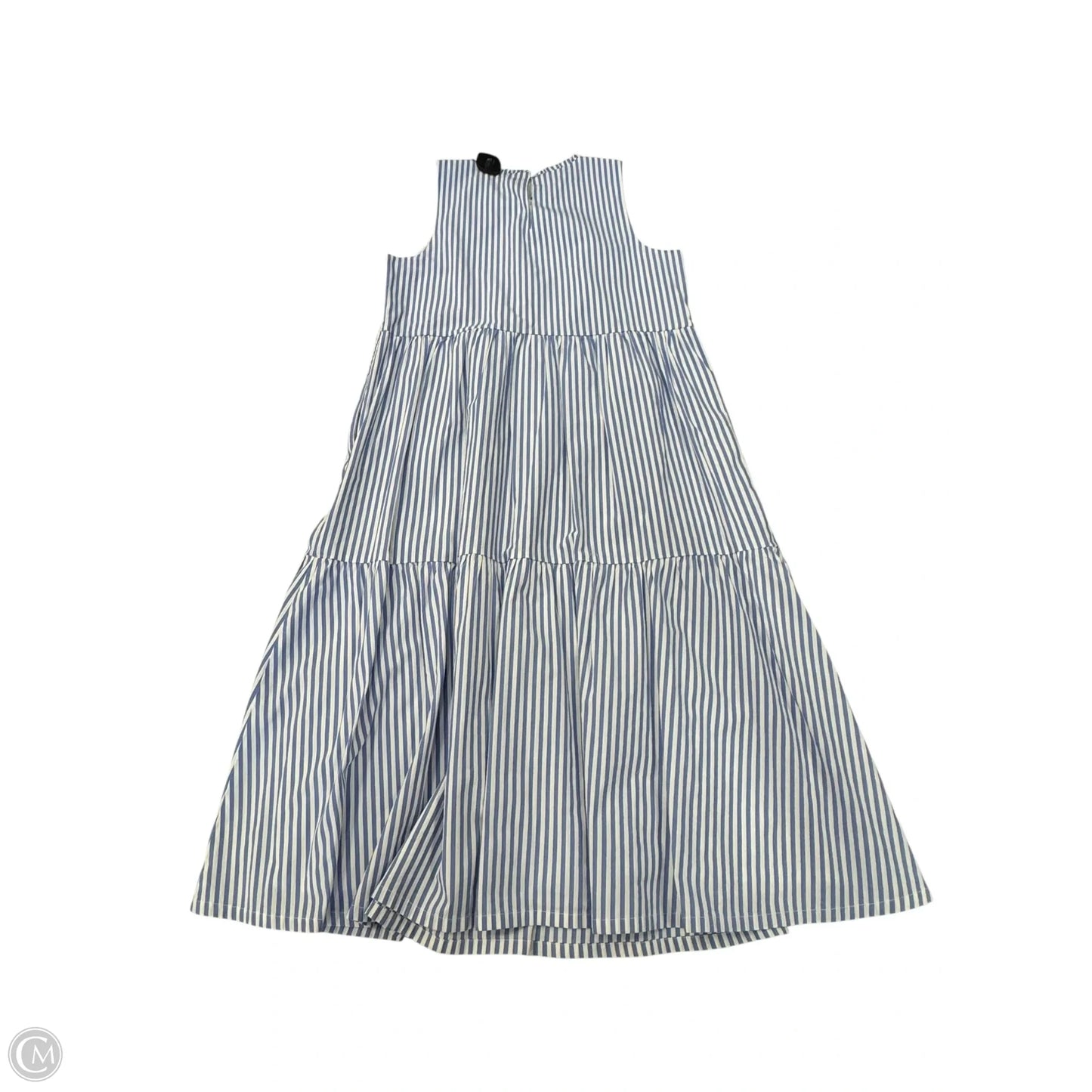Dress Casual Maxi By J. Crew In Striped Pattern, Size: 8