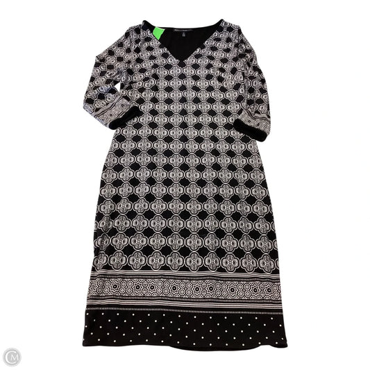 Dress Casual Short By White House Black Market In Black & White, Size: M