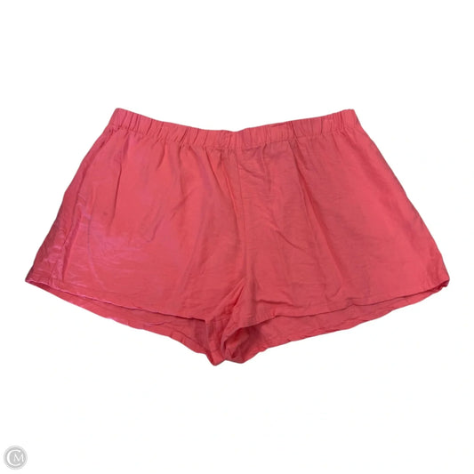 Shorts By Mumu In Coral, Size: Xxl