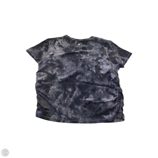 Top Short Sleeve Basic By Lululemon In Grey, Size: Xl