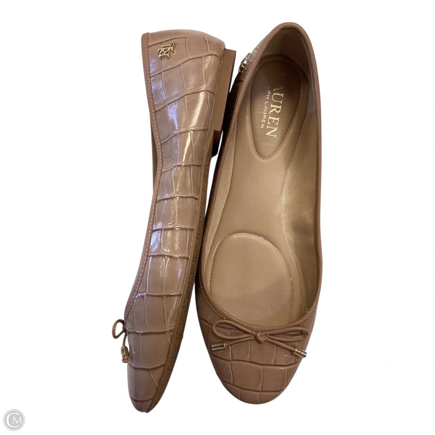 Shoes Flats By Ralph Lauren In Tan, Size: 7