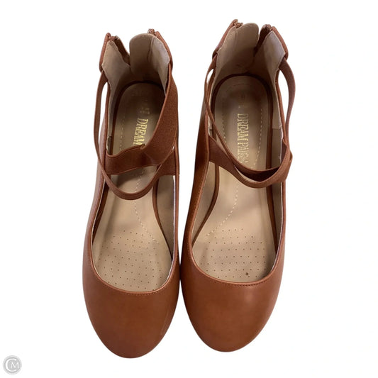 Shoes Flats By Dream Pairs In Brown, Size: 8