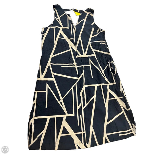 Dress Casual Short By Banana Republic In Blue & White, Size: M