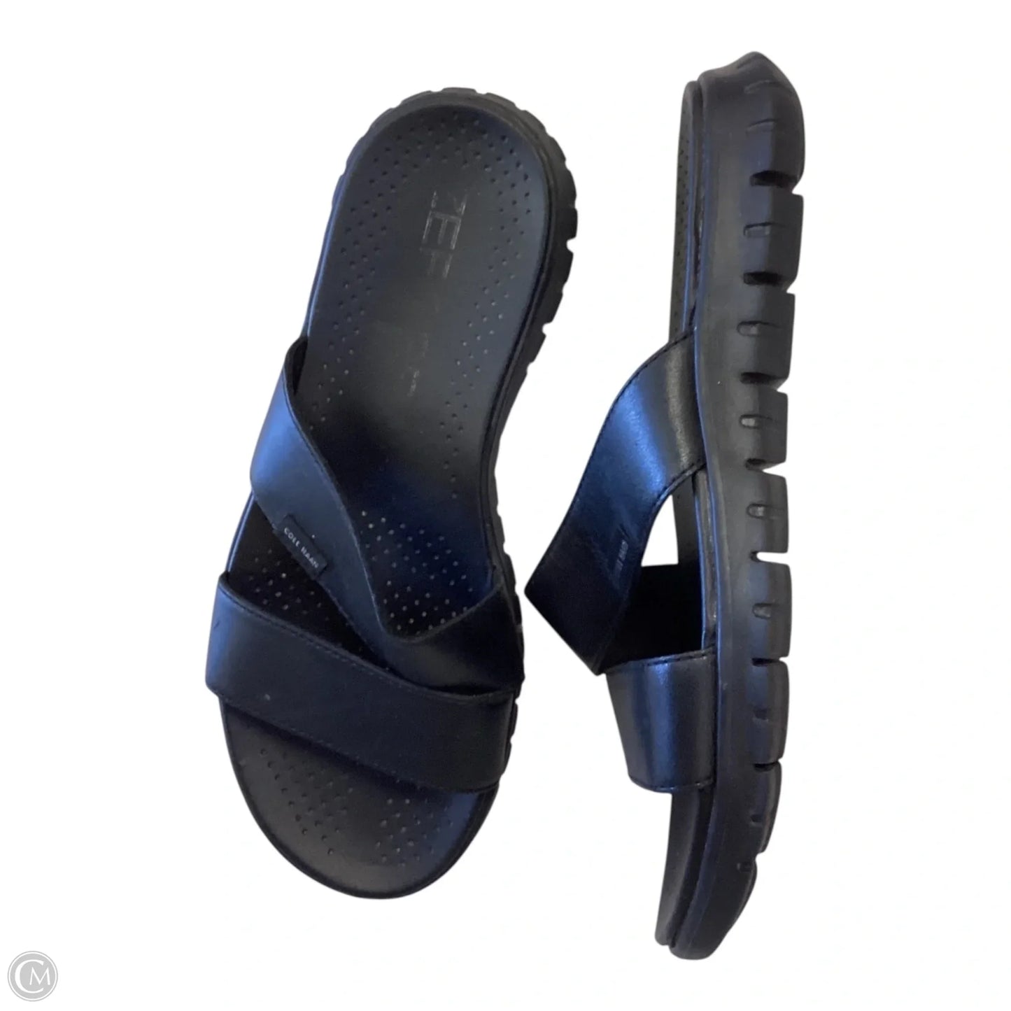 Sandals Flats By Cole-haan In Black, Size: 5