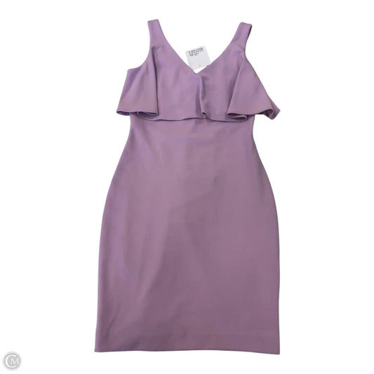 Dress Casual Short By Badgley Mischka In Purple, Size: 0