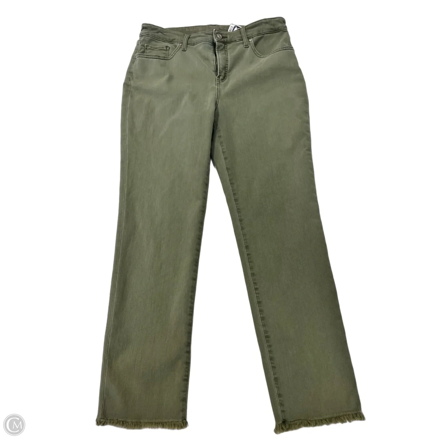 Pants Cropped By Chicos In Green, Size: M