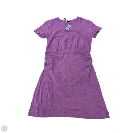Dress Casual Short By Loft In Purple, Size: Mp