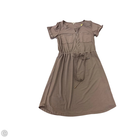 Dress Casual Short By Haani In Brown, Size: S