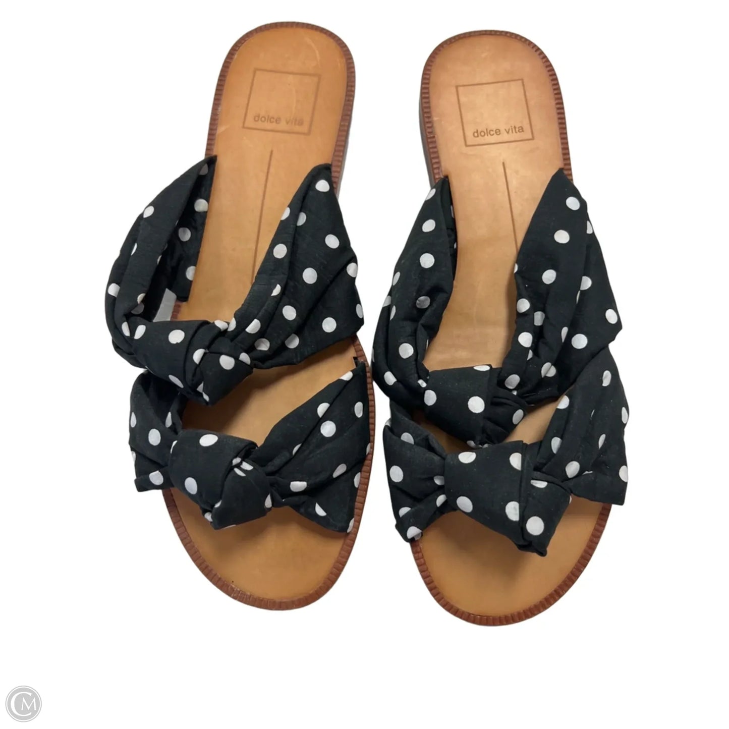 Sandals Flats By Dolce Vita In Polkadot Pattern, Size: 8