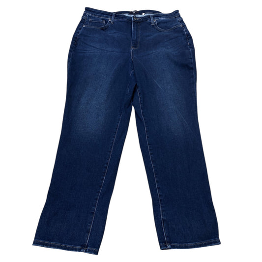 Jeans Boyfriend By Not Your Daughters Jeans In Blue Denim, Size:14