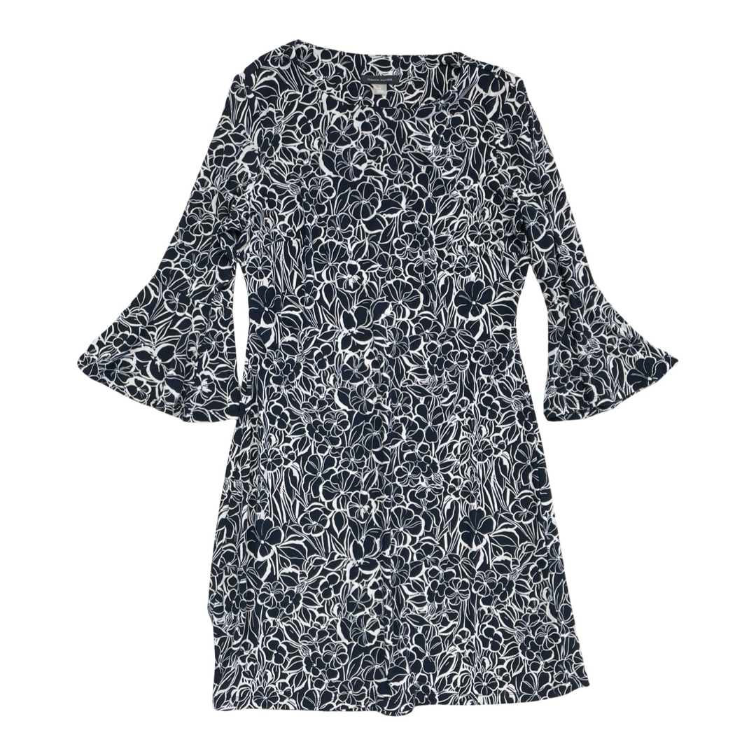 Dress Party Short By Tommy Hilfiger In Blue & White, Size:8