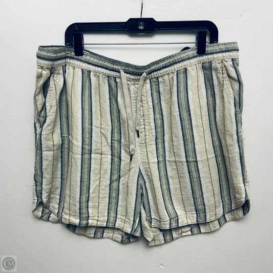 Shorts By Terra & Sky In Striped Pattern, Size: 18