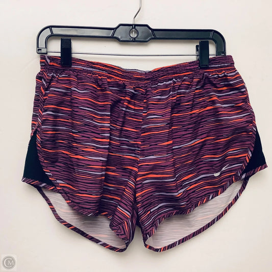 Athletic Shorts By Nike In Purple, Size: M