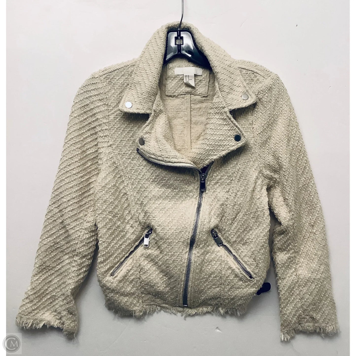 Jacket Other By H&m In Cream, Size: M