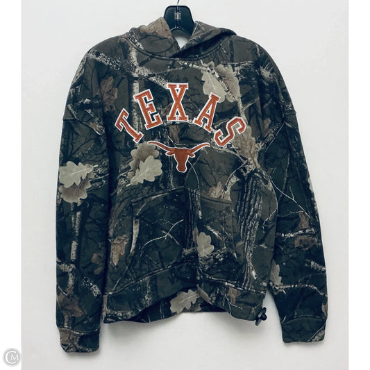 Sweatshirt Hoodie By Hollister In Camouflage Print, Size: M