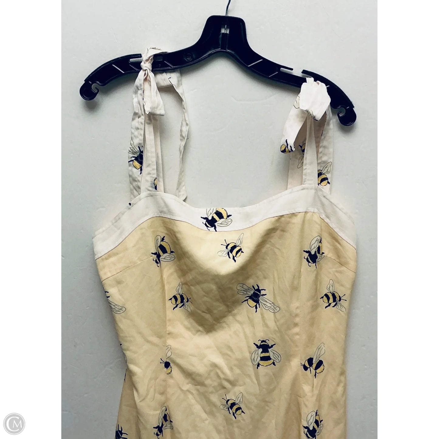 Dress Casual Short By Clothes Mentor In Yellow, Size: L