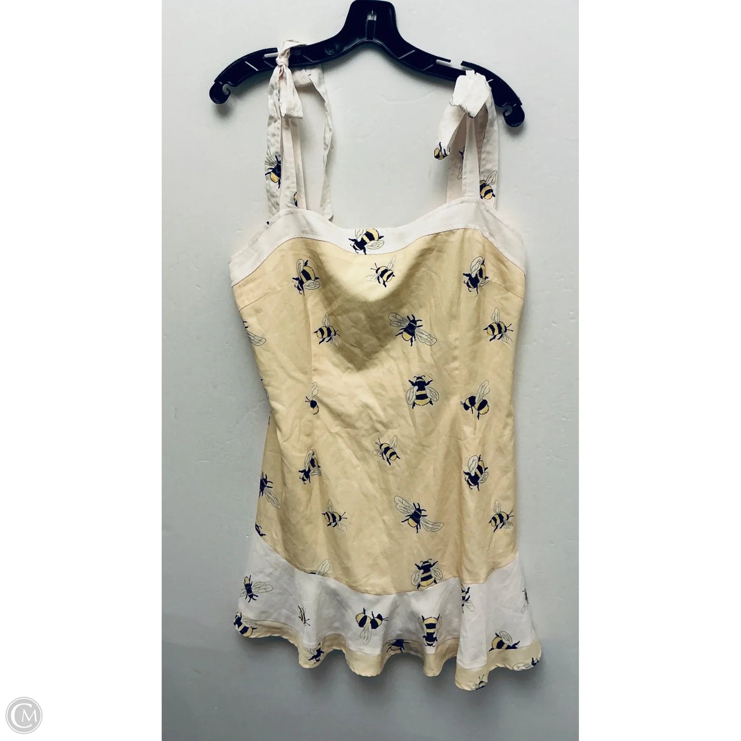 Dress Casual Short By Clothes Mentor In Yellow, Size: L