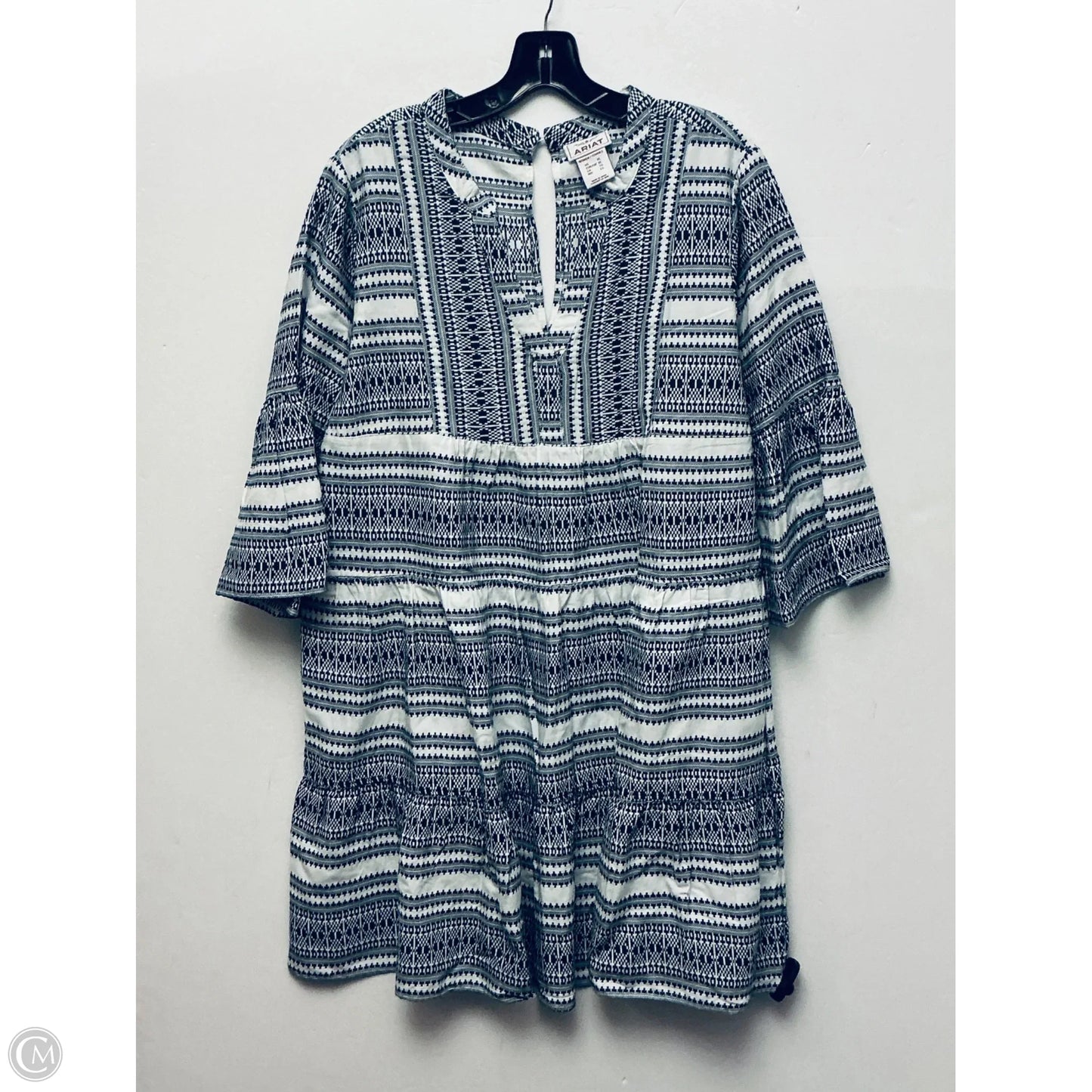 Dress Casual Short By Ariat In Blue, Size: Xl