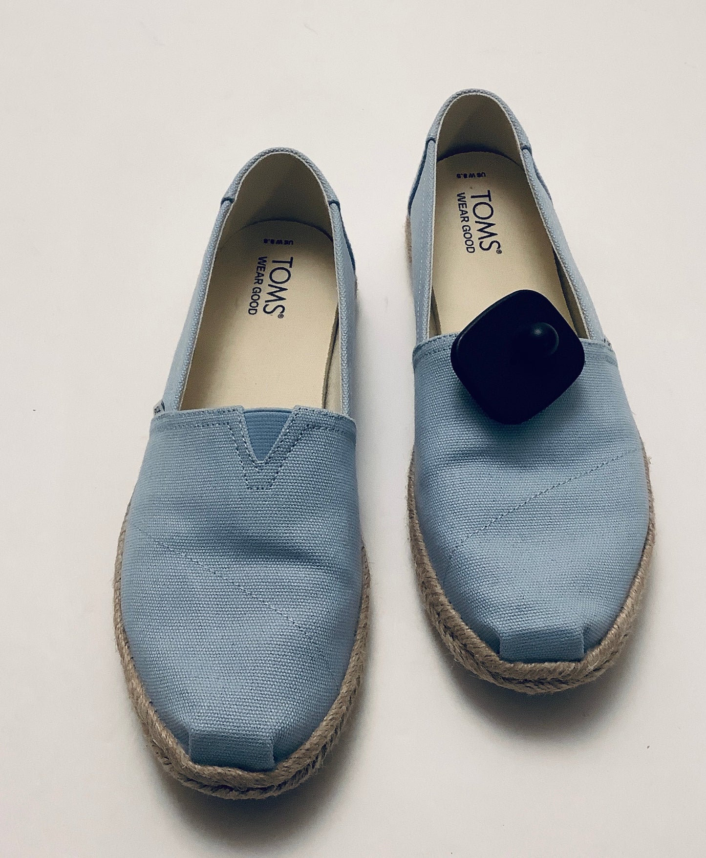 Shoes Flats By Toms In Blue, Size: 8.5