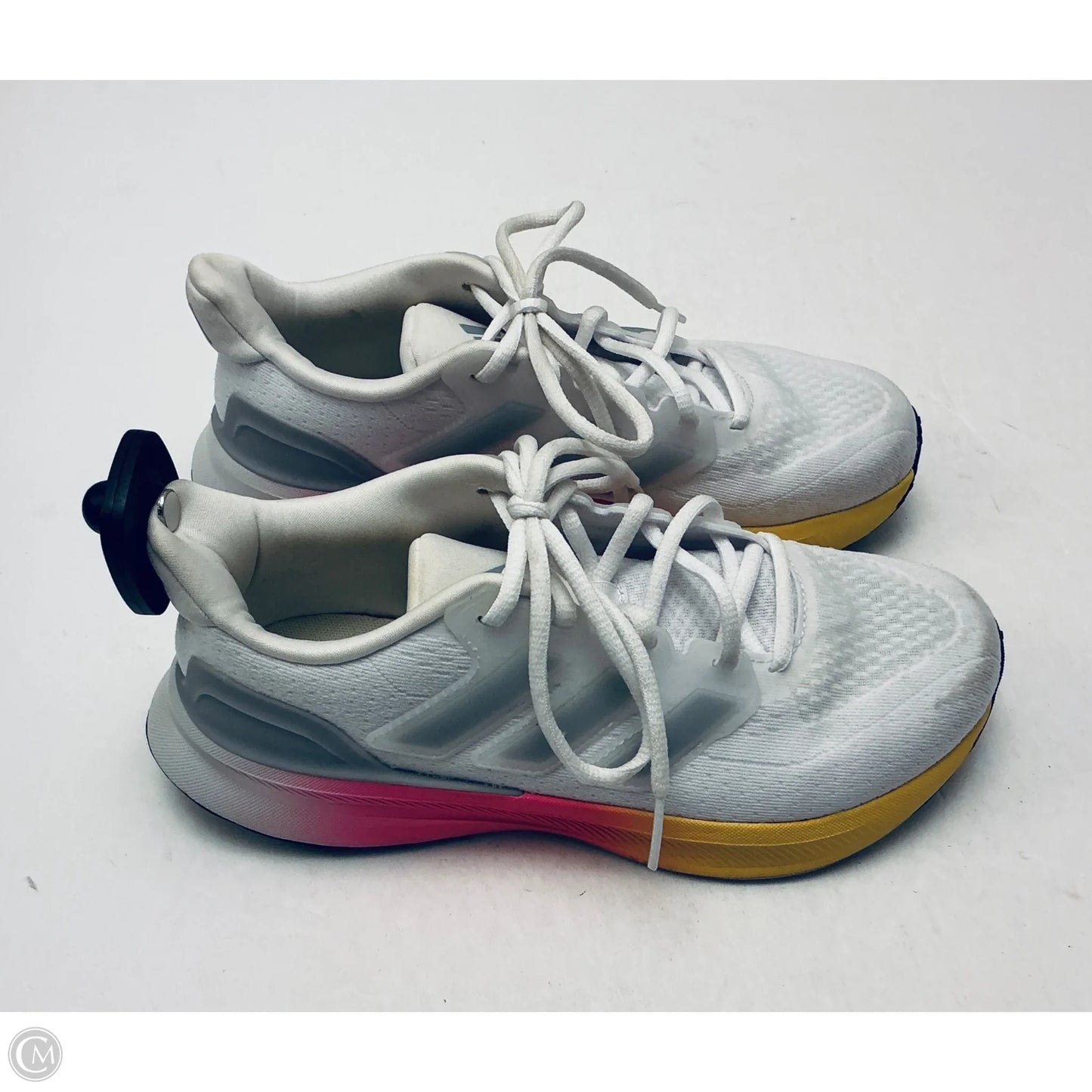 Shoes Athletic By Adidas In White, Size: 5