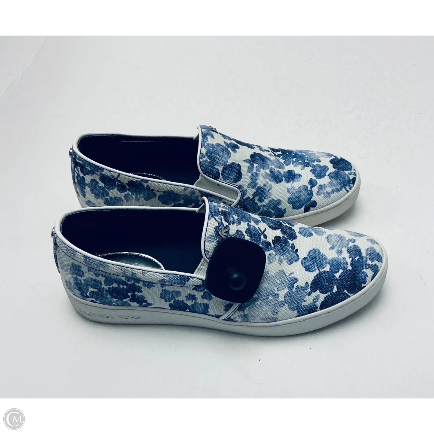 Shoes Designer By Michael Kors In Blue, Size: 9.5