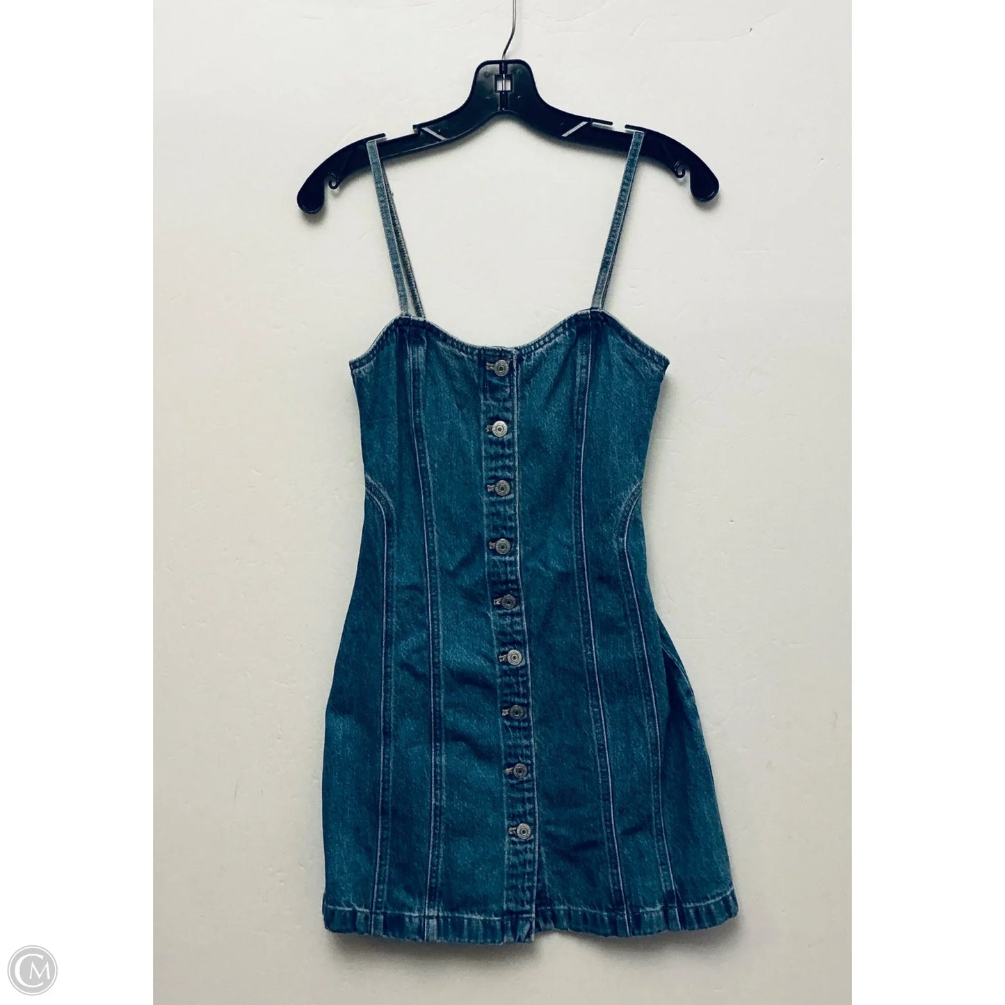 Dress Casual Short By Levis In Blue Denim, Size: Xs