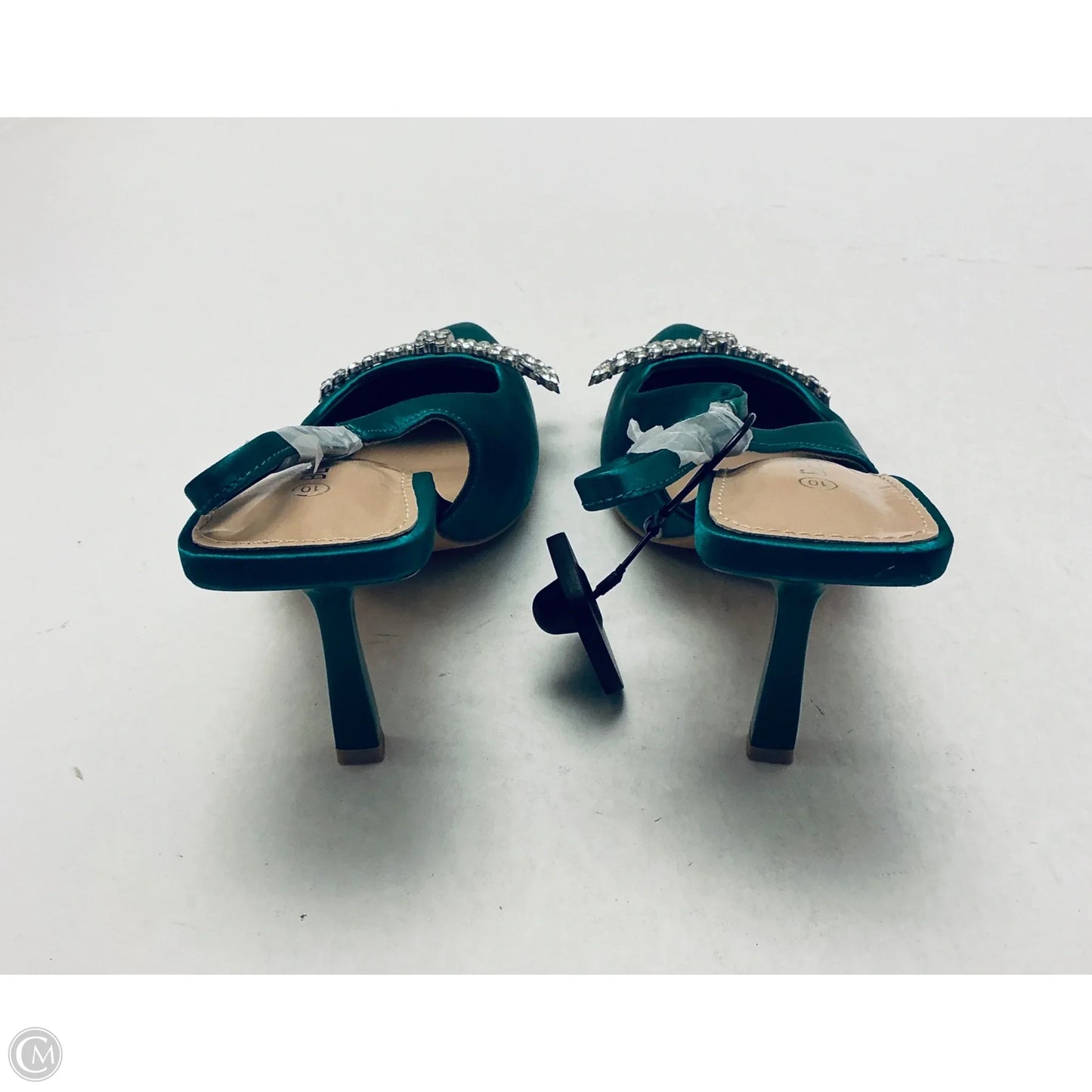 Shoes Heels Stiletto By Clothes Mentor In Green, Size: 10