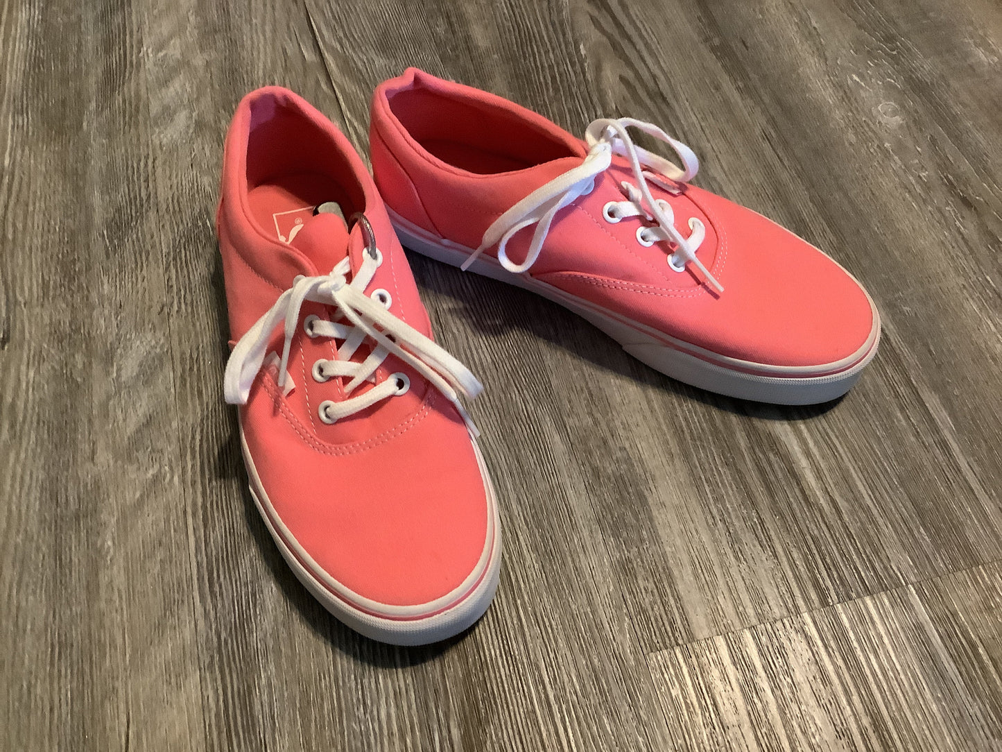 Shoes Sneakers By Vans In Pink, Size: 8.5