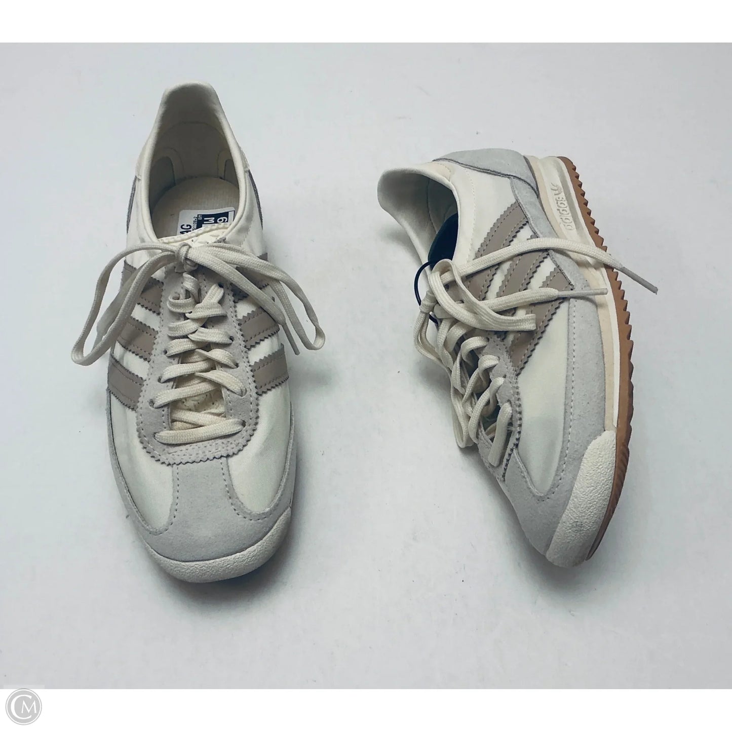 Shoes Sneakers By Adidas In Cream, Size: 6