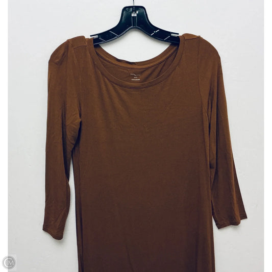 Dress Casual Short By Daily Ritual In Brown, Size: S
