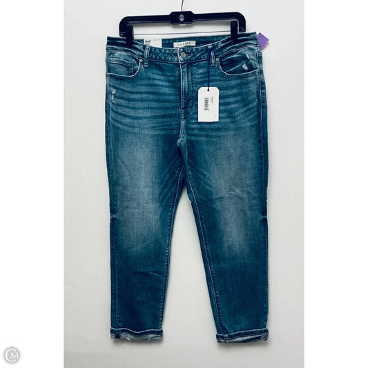 Jeans Straight By Eunina In Blue Denim, Size: 12