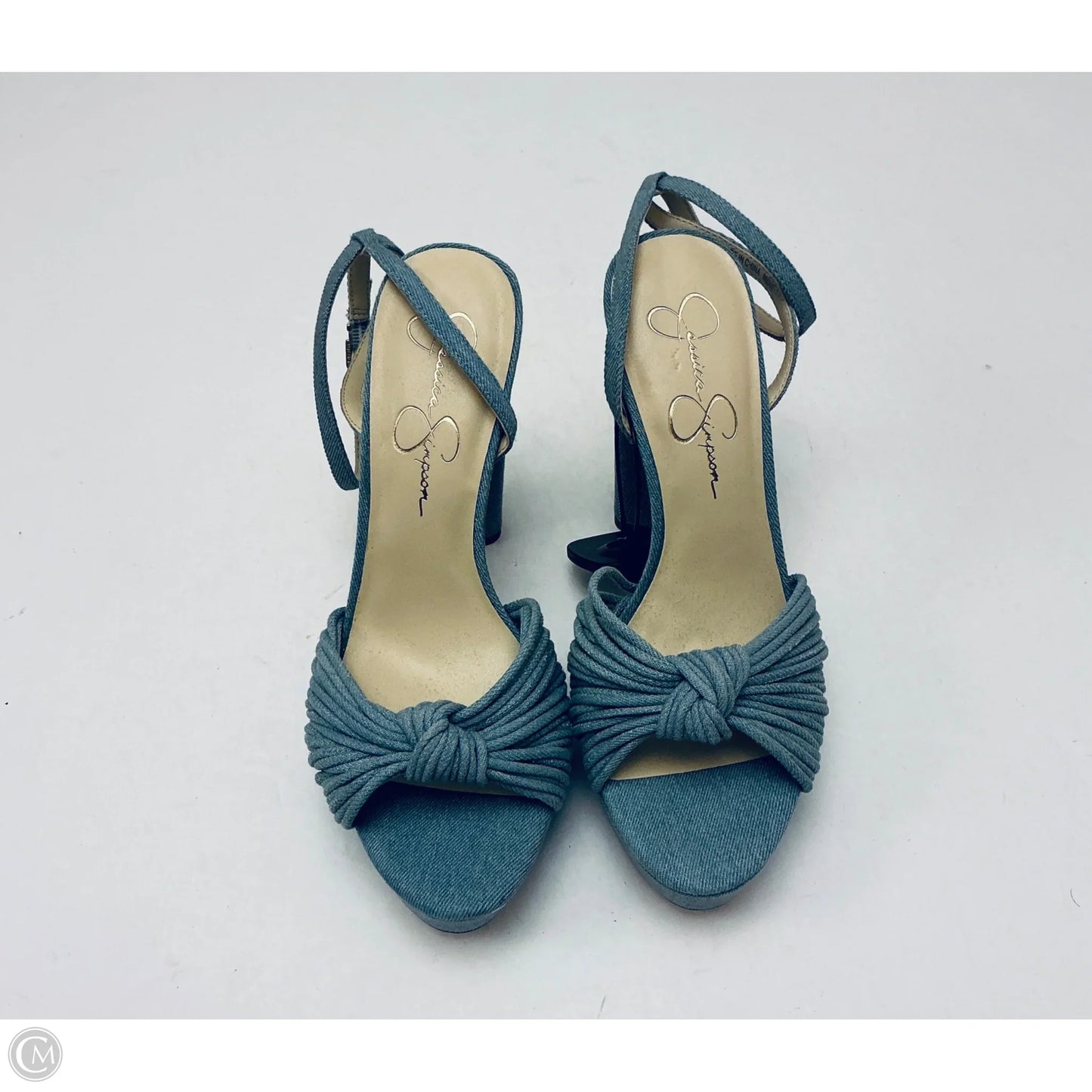 Shoes Heels Stiletto By Jessica Simpson In Blue, Size: 9