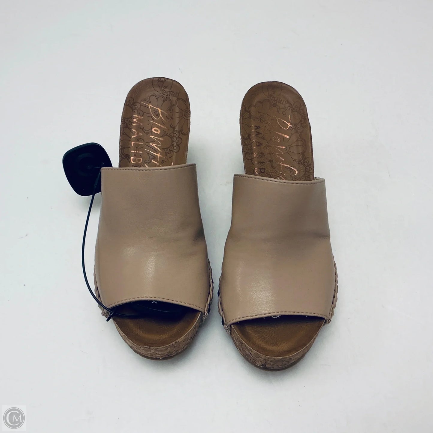 Sandals Heels Wedge By Blowfish In Tan, Size: 8.5