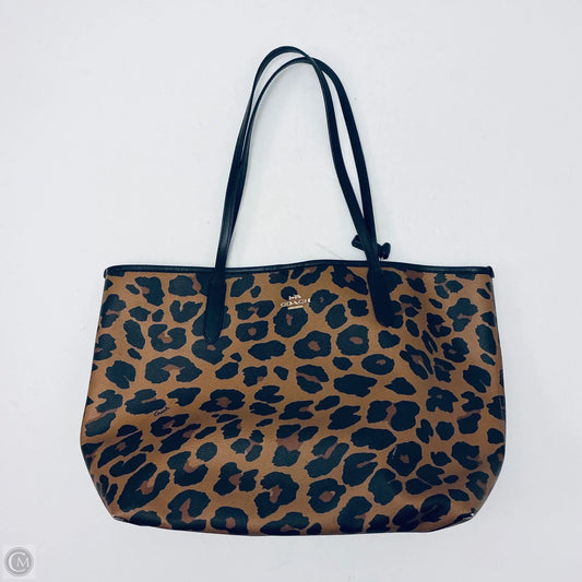 Tote Designer By Coach, Size: Large
