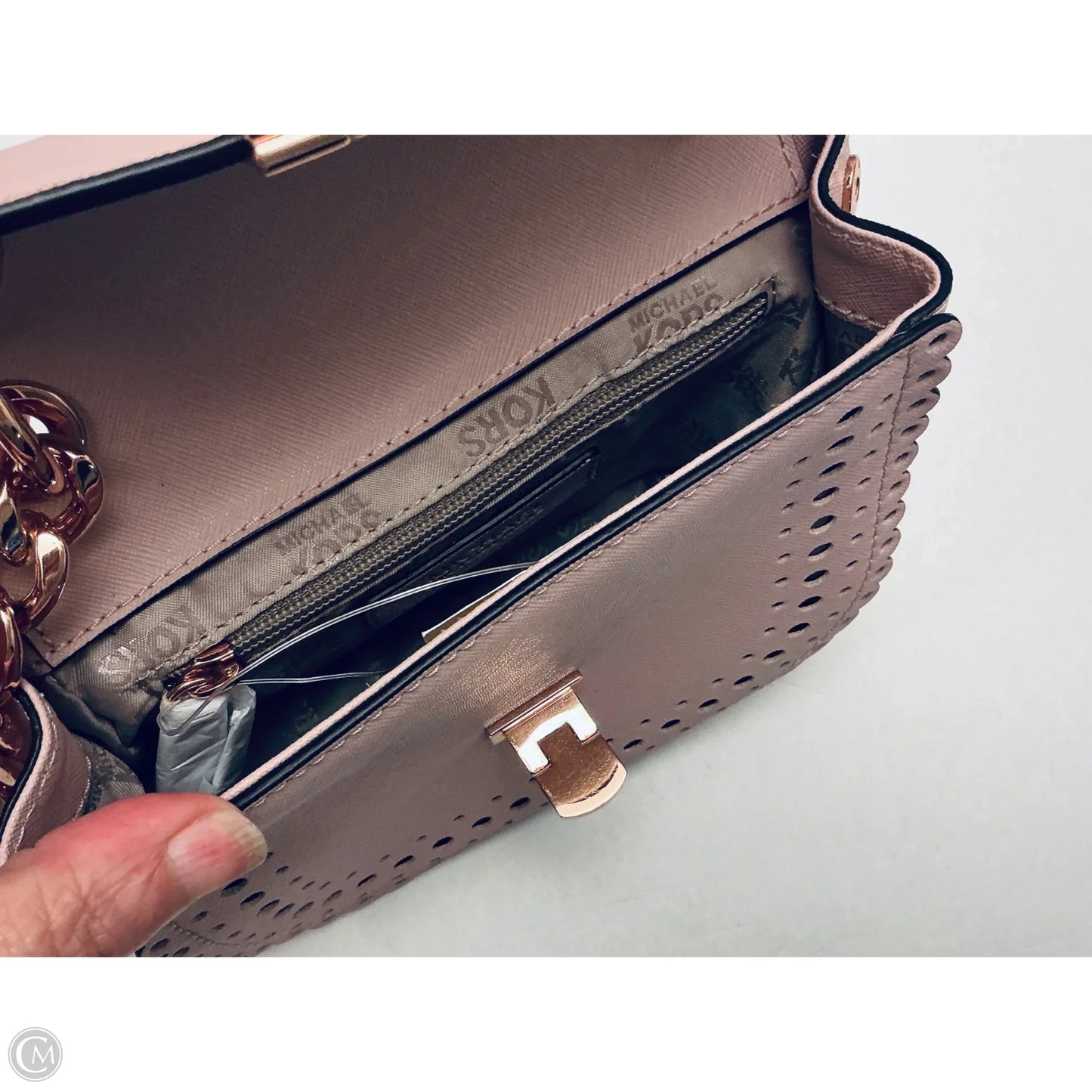 Crossbody Designer By Michael Kors, Size: Small