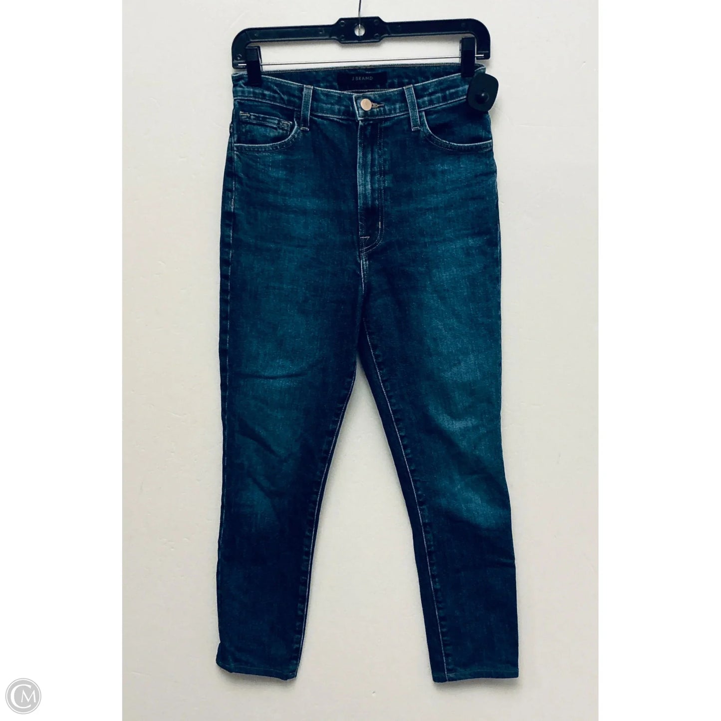 Jeans Straight By J Brand In Blue Denim, Size: 2